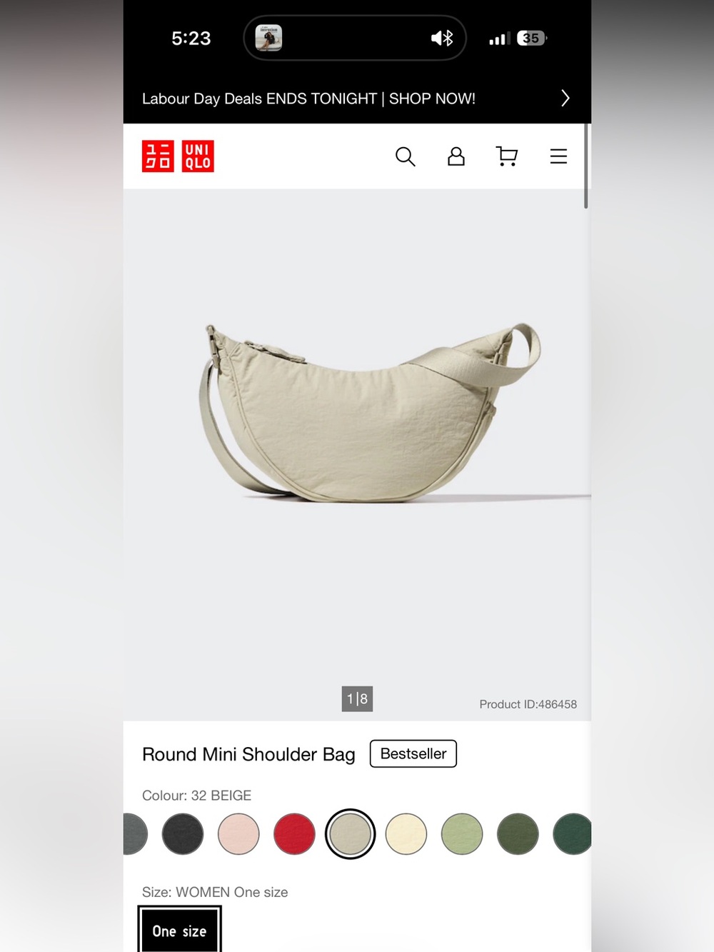 Uniqlo Sling Bag